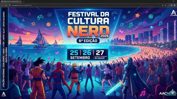 6ºFestival da Cultura Nerd 2026