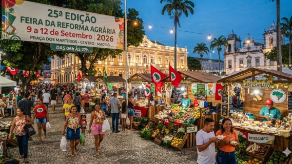 25ª Feira da Reforma Agrária em Maceió